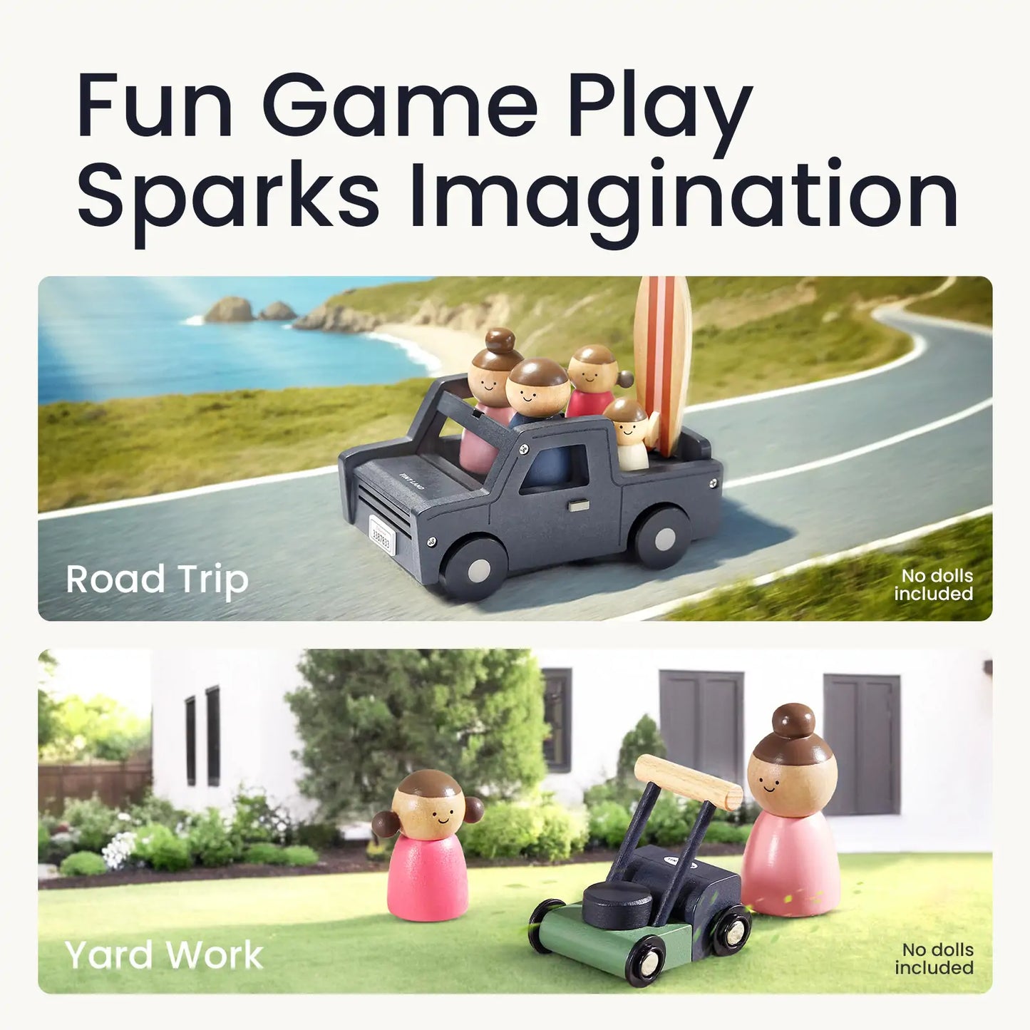 Wooden Dollhouse - Garage