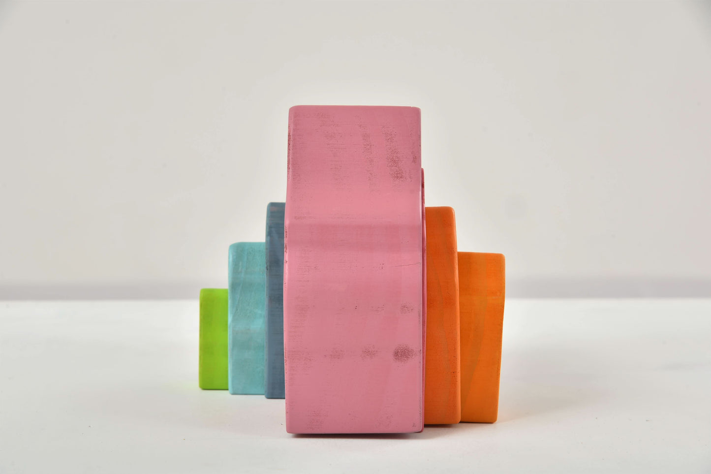 Wooden Mountain Rainbow Stack