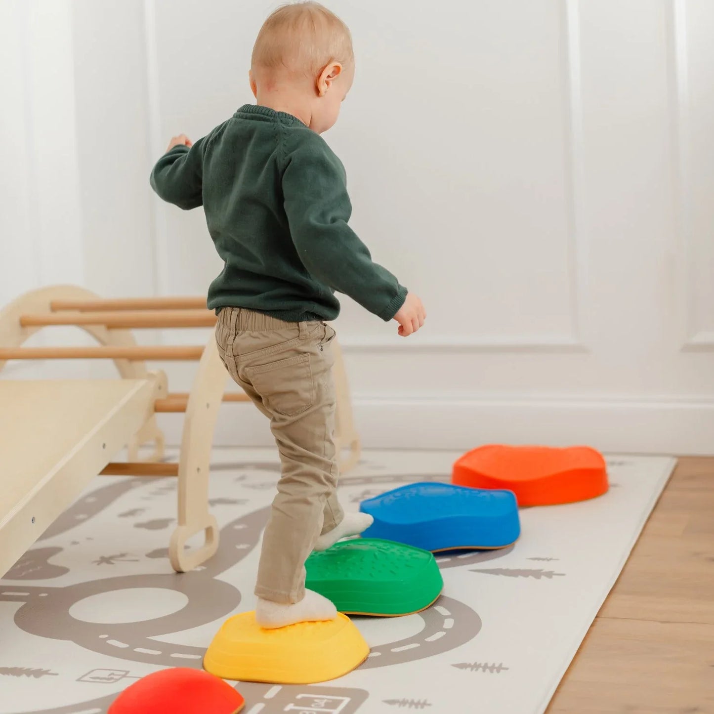 Balance Stepping Stones - Rainbow Color
