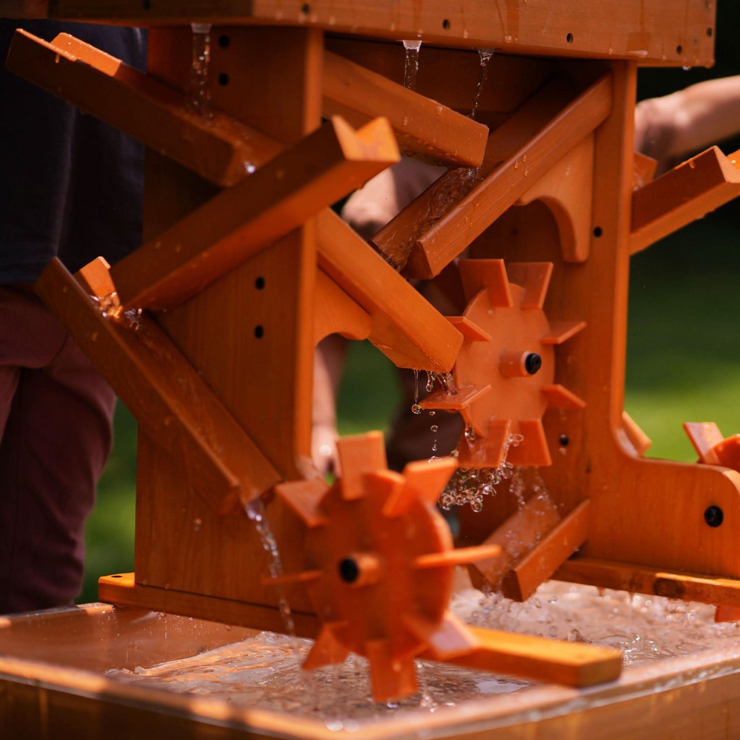 Outdoor Wooden Water Table | Sensory Play Station