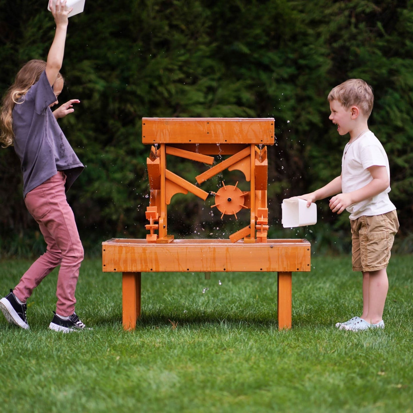 Outdoor Wooden Water Table | Sensory Play Station