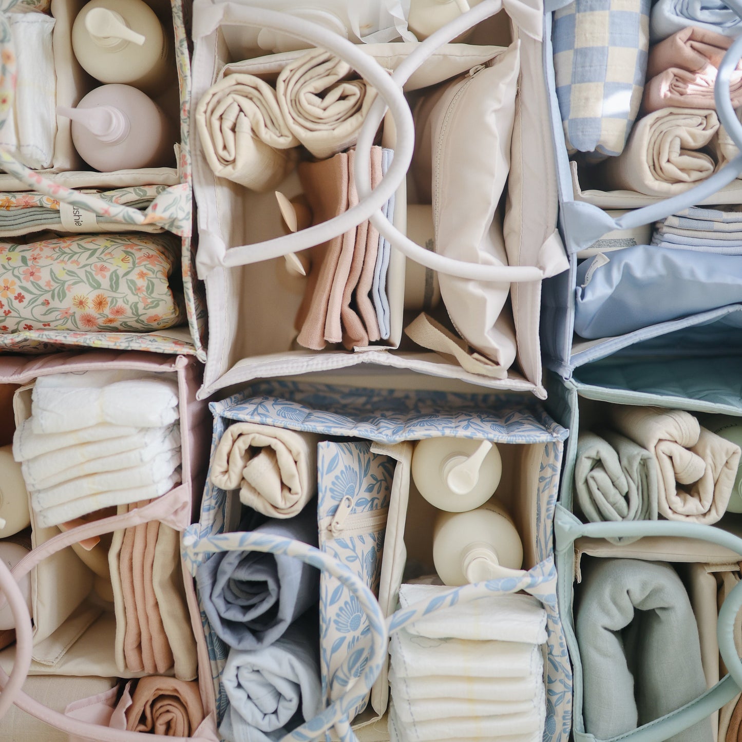 Quilted Nursery Caddy