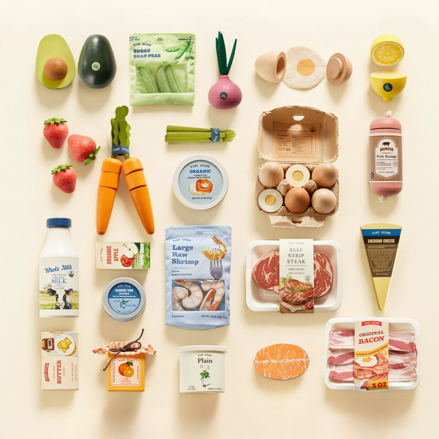 Organic Play Food Collection
