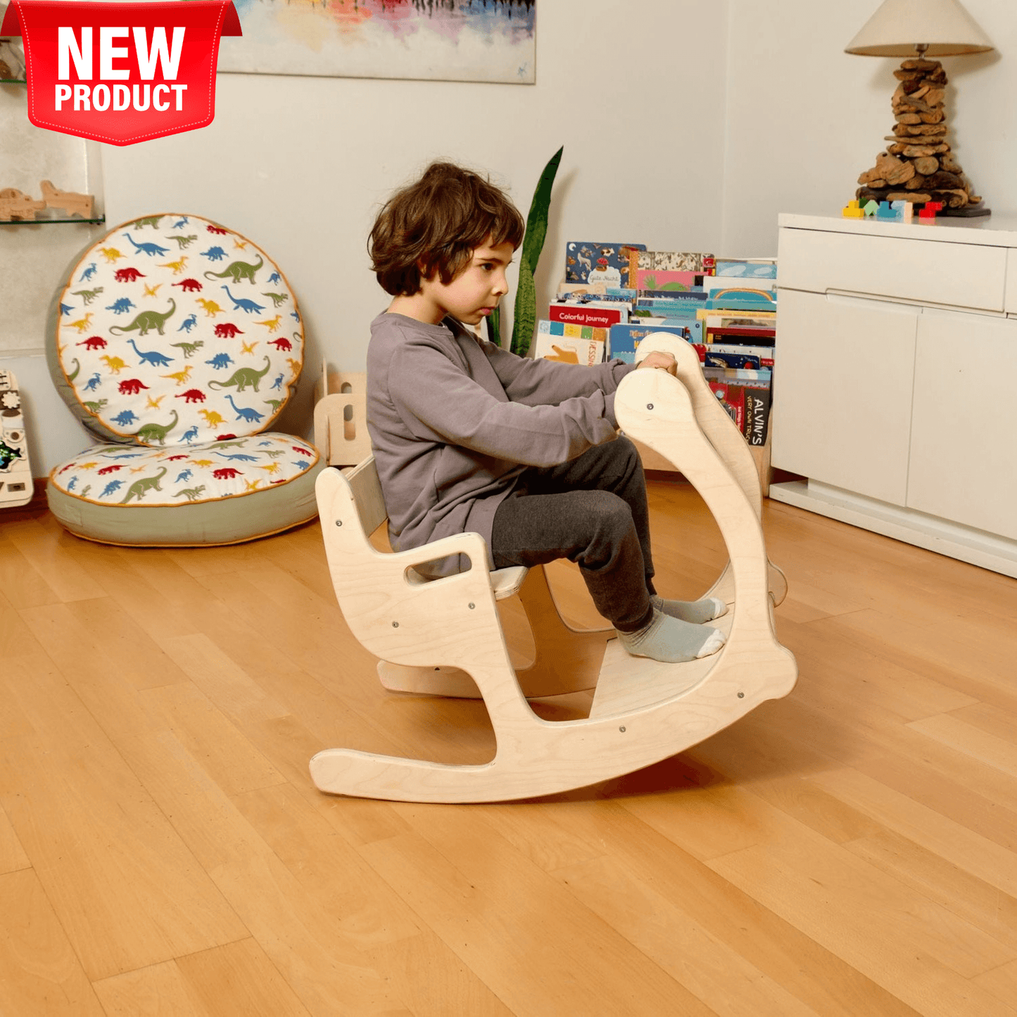 Toddler Rocking Chair and Table Set