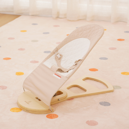 Foldable Baby Bouncer with Play Arch