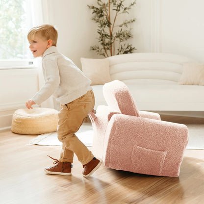 Pink Kids Loveseat