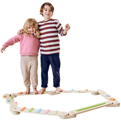 Montessori Balance Beams Set 2 in 1