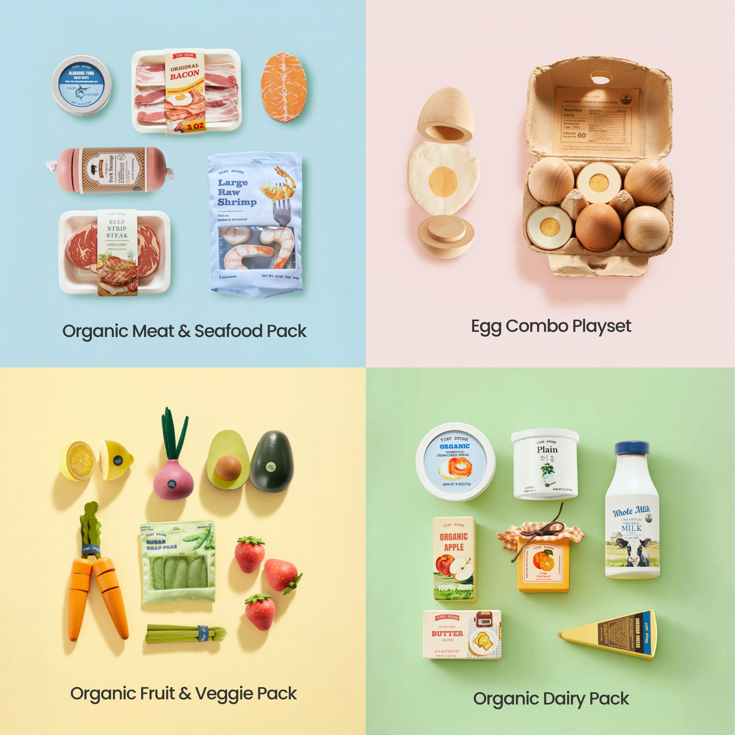 Organic Play Food Collection