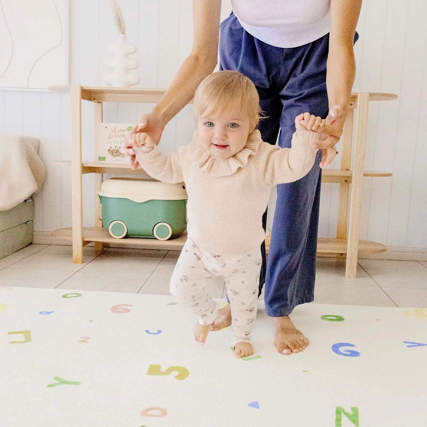 Double-Sided Baby Playmat Alphabet Adventure