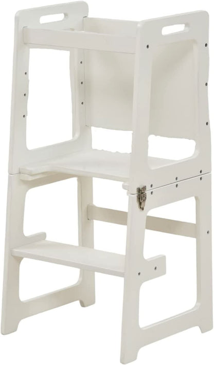 4-in-1 Montessori Kitchen Helper Tower & Desk