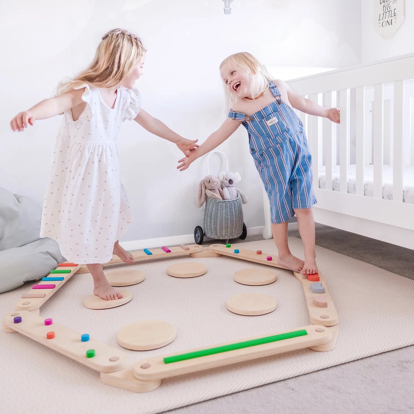 Rainbow Balance Beam