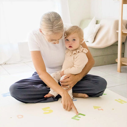 Double-Sided Baby Playmat Alphabet Adventure