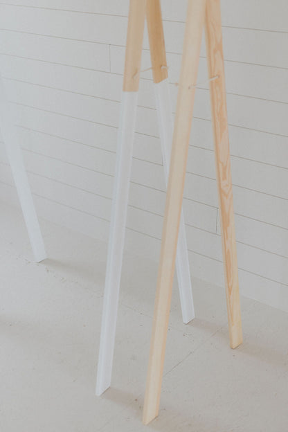 Wooden Toddler Clothes Rack