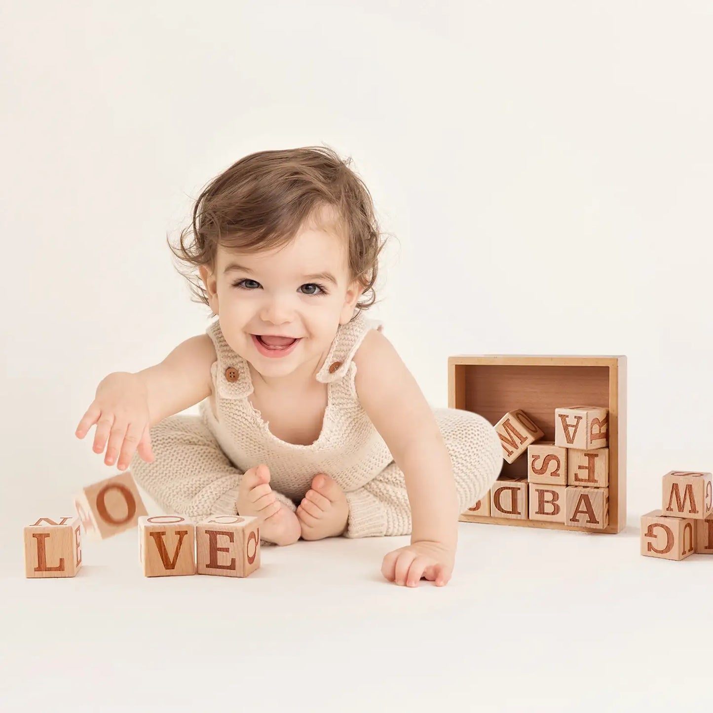 Wooden Alphabet Blocks