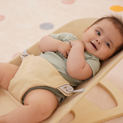 Foldable Baby Bouncer with Play Arch