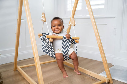 Foldable Wooden Swing Set