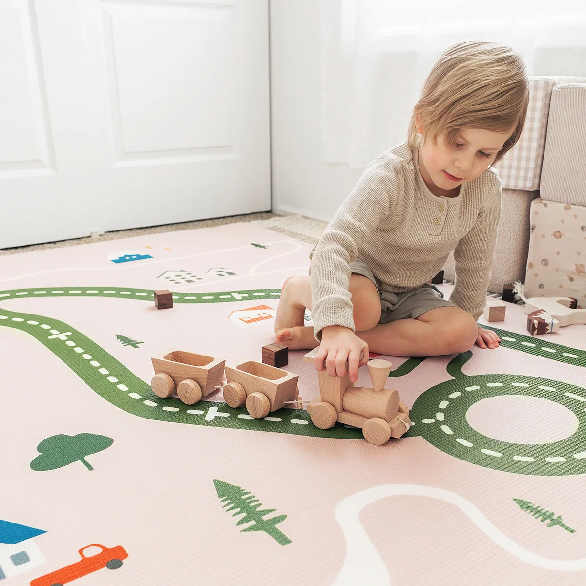 Forest Track Double Sided Playmat