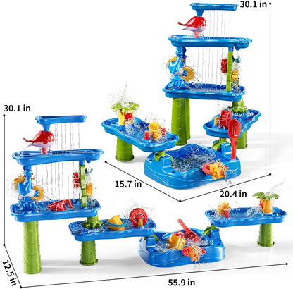3-Tier Rain Shower Water Table