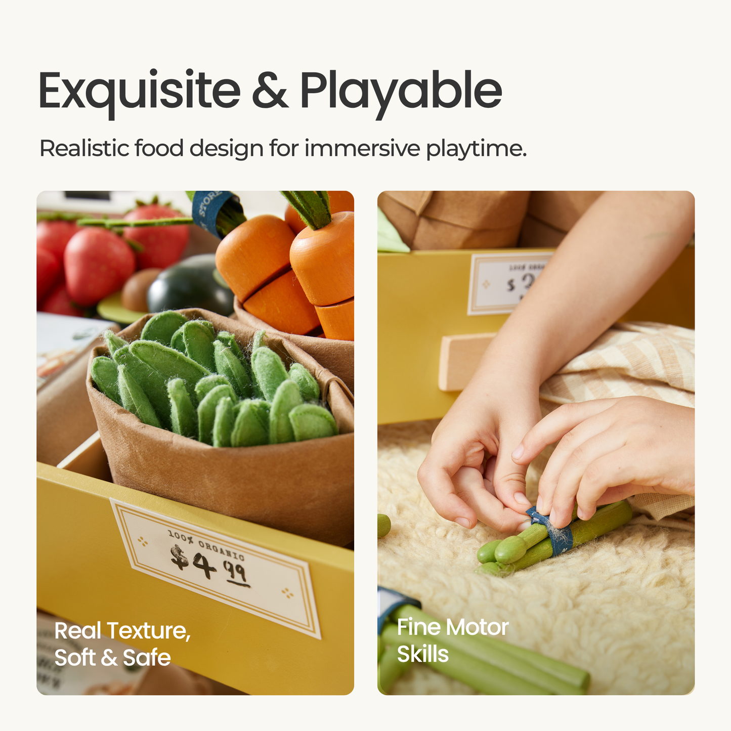 Organic Play Food Collection