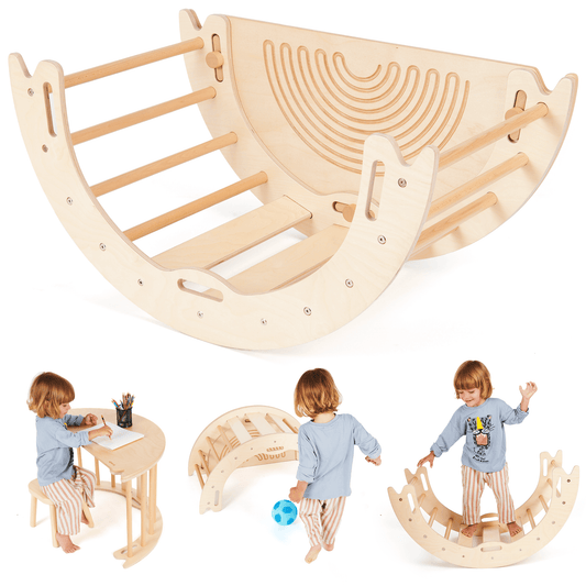 Climbing Arch & Rocker with Tabletop