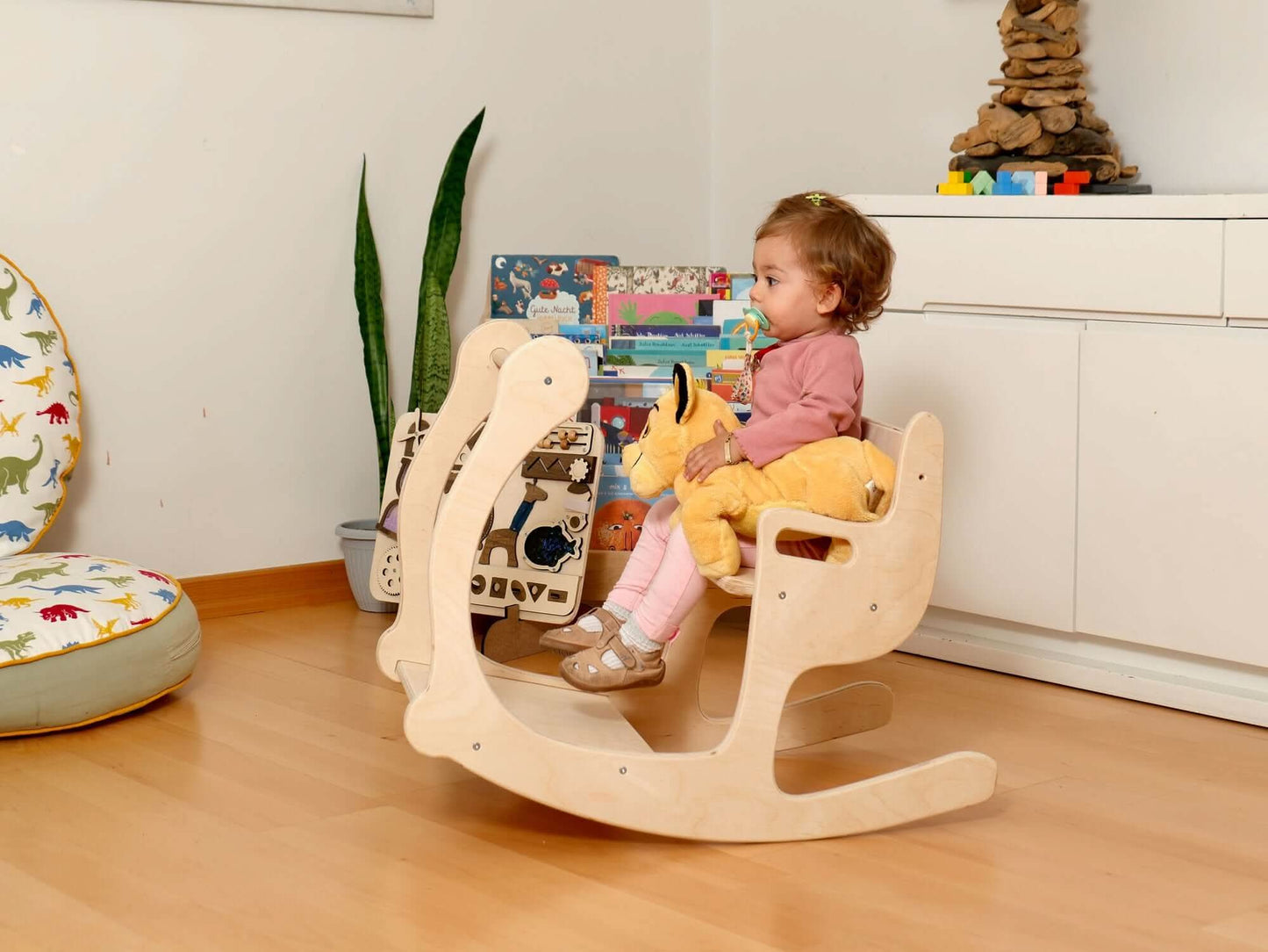 Toddler Rocking Chair and Table Set