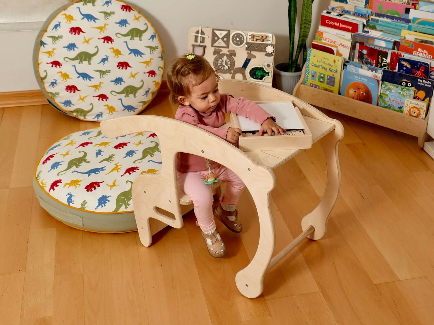 Toddler Rocking Chair and Table Set