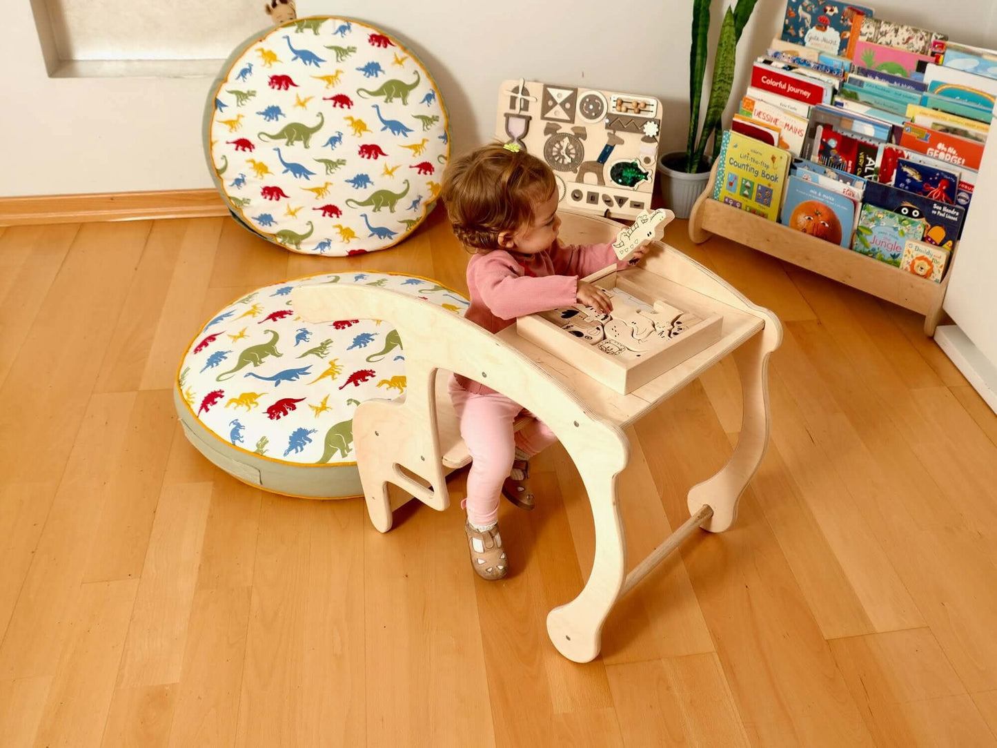 Toddler Rocking Chair and Table Set