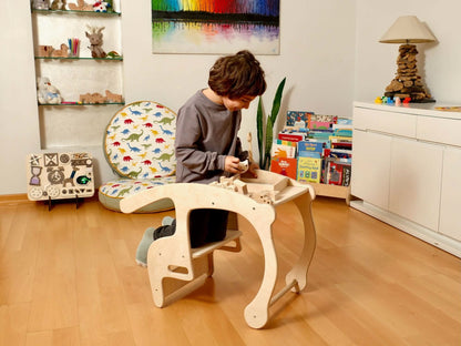 Toddler Rocking Chair and Table Set
