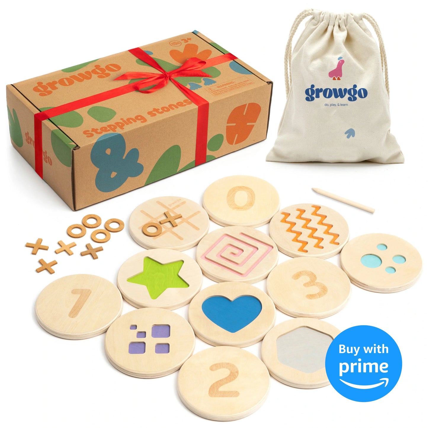 Montessori Stepping Stones Set 3 in 1