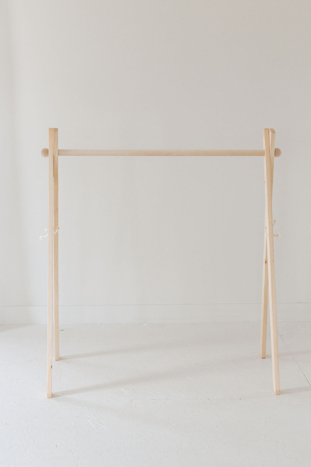 Wooden Toddler Clothes Rack