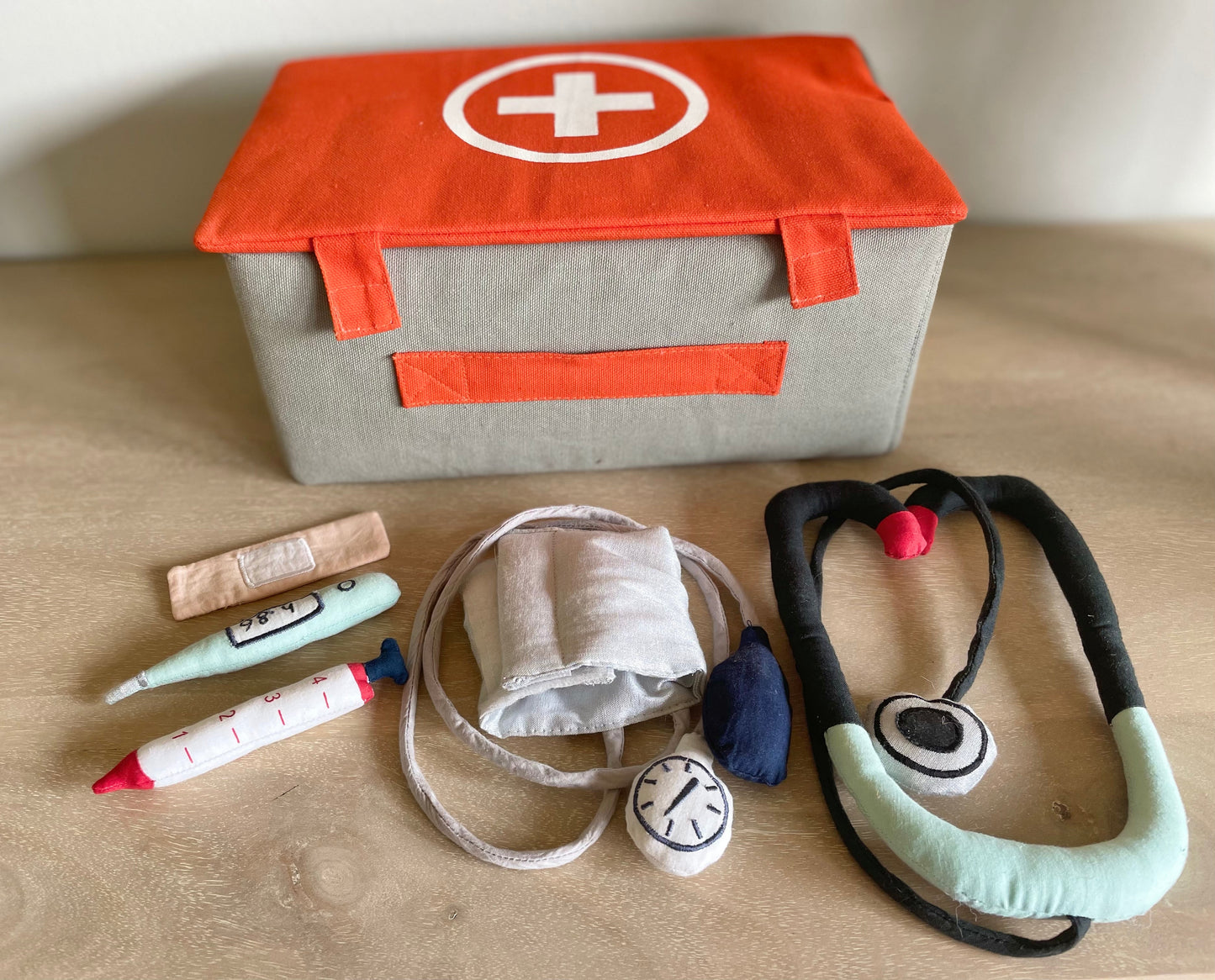 Pet Hospital Doorway Storefront with Vet's Kit