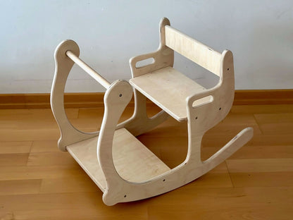 Toddler Rocking Chair and Table Set
