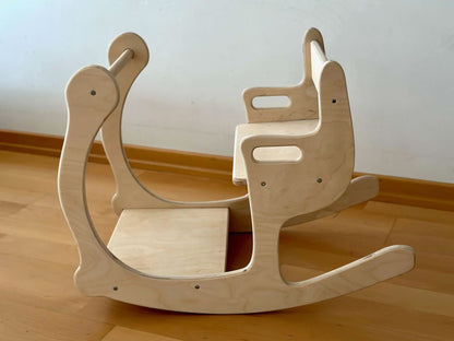 Toddler Rocking Chair and Table Set