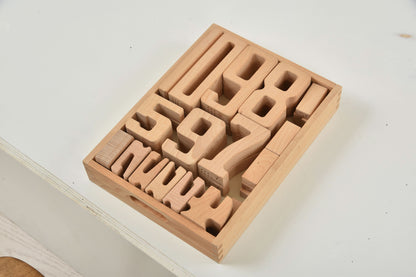 Montessori Large Wooden Number Blocks