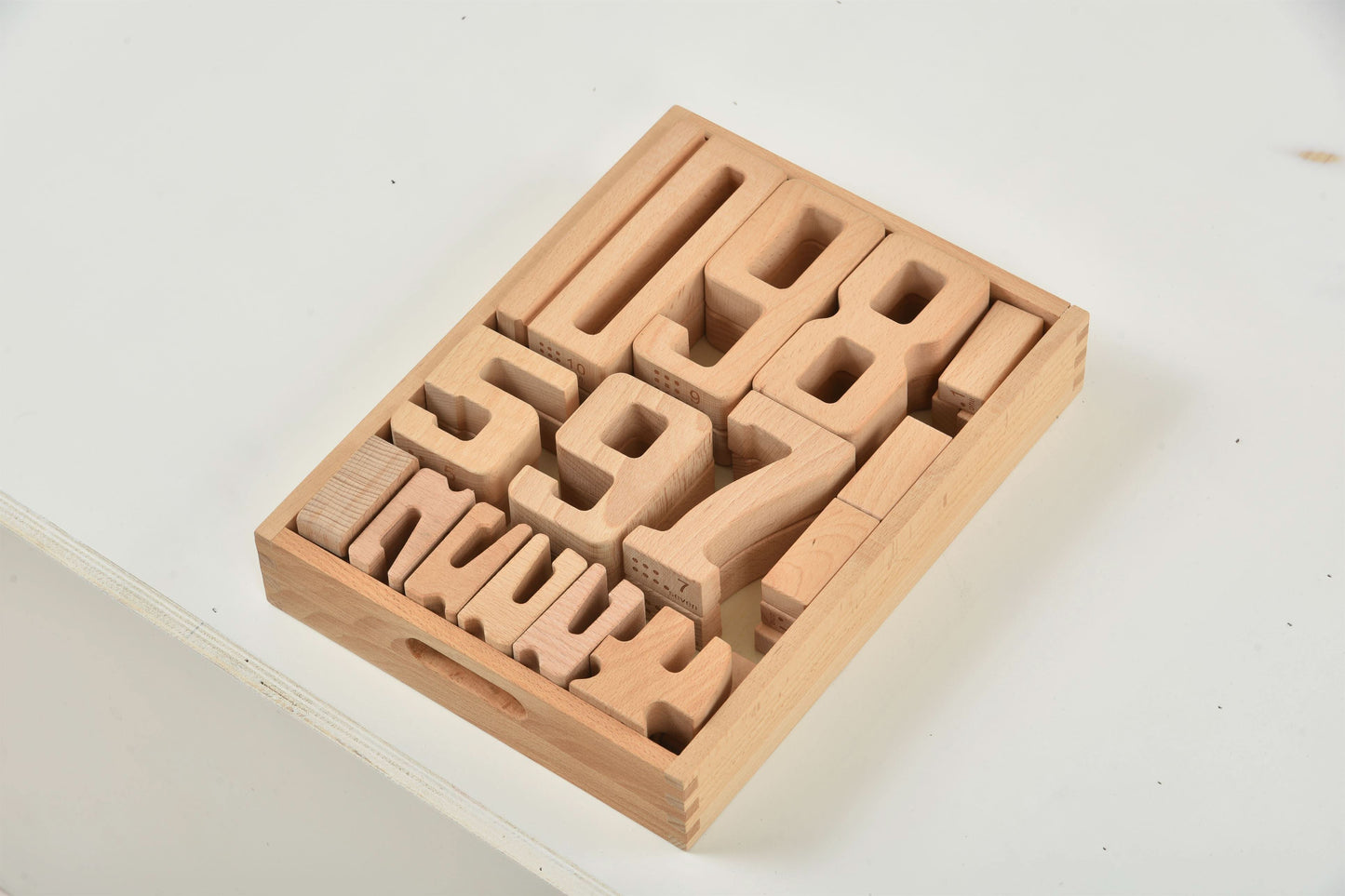 Montessori Large Wooden Number Blocks