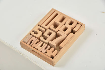 Montessori Large Wooden Number Blocks