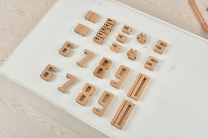 Montessori Large Wooden Number Blocks