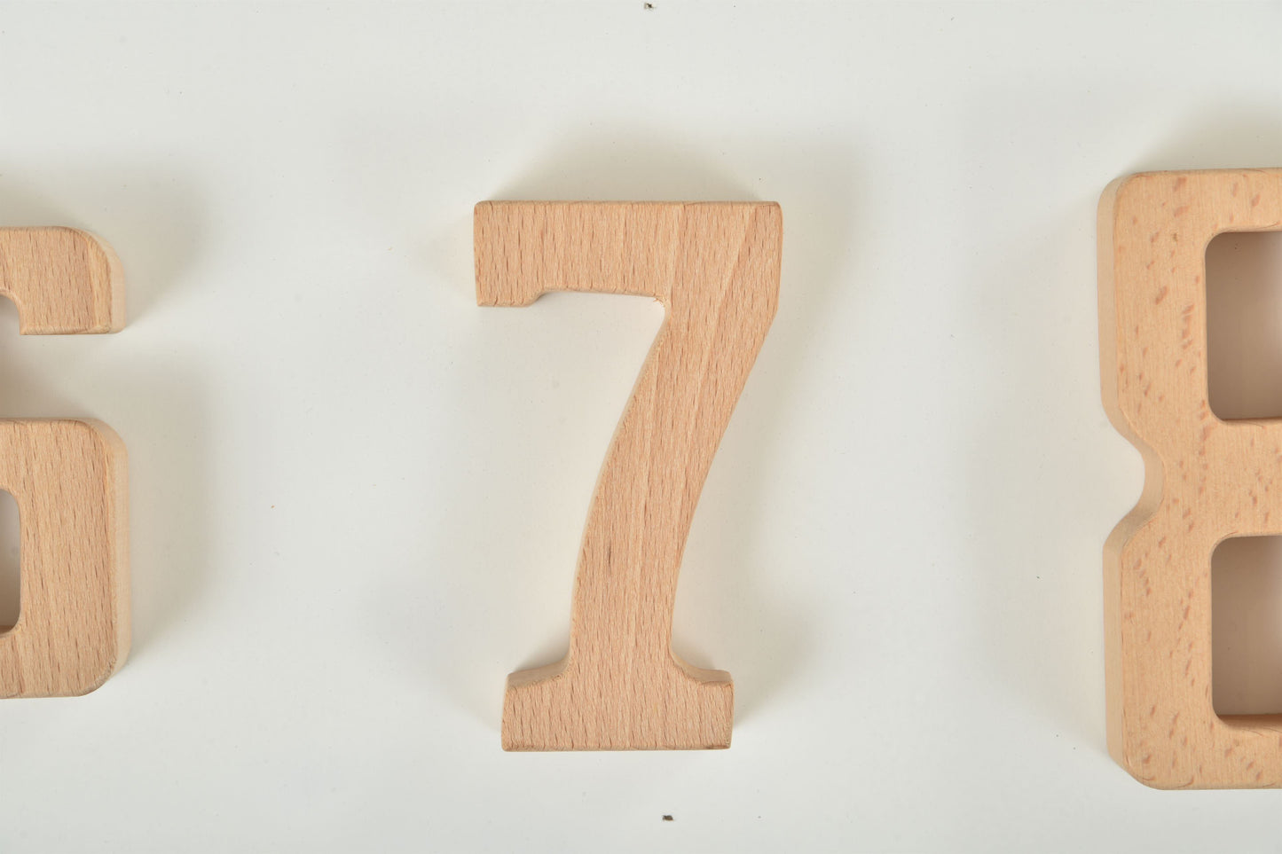 Montessori Large Wooden Number Blocks