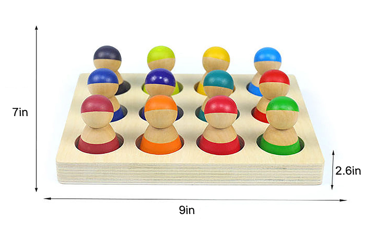 Open-Ended Montessori Sorting Set