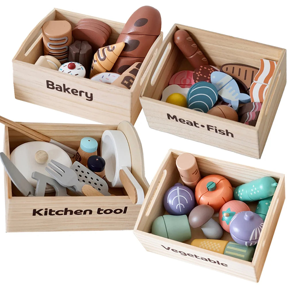 Wooden Kitchen Food Accessories