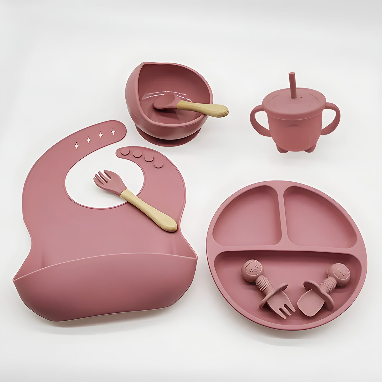 Children's Silicone Tableware Set