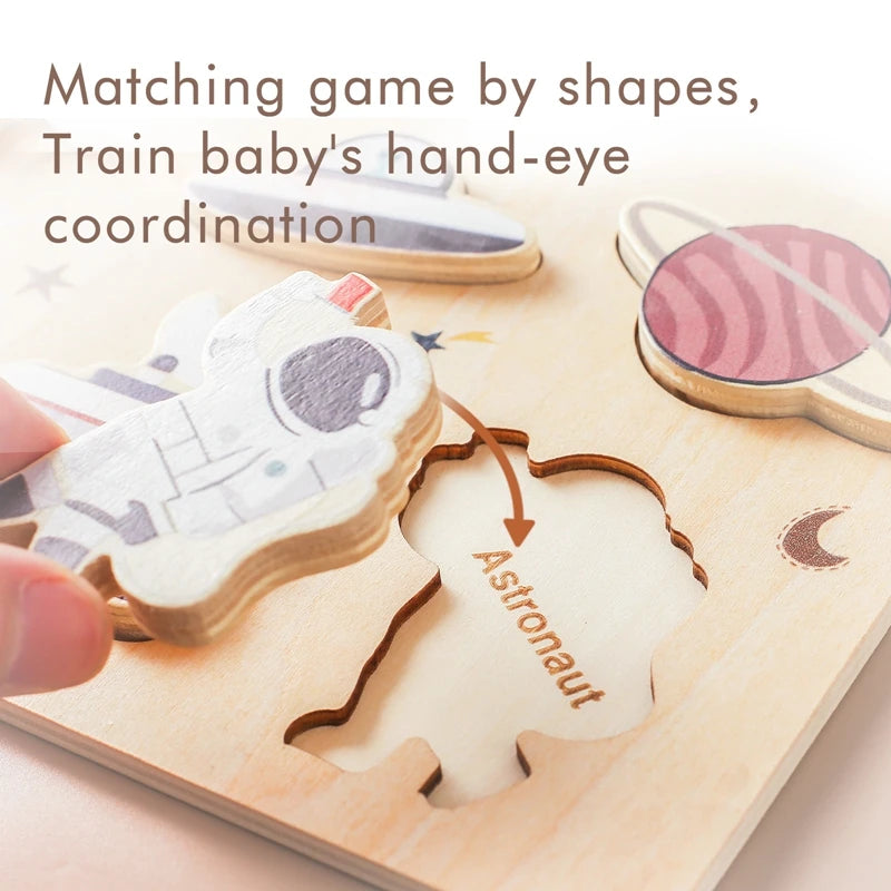 Baby Wooden Jigsaw Puzzle