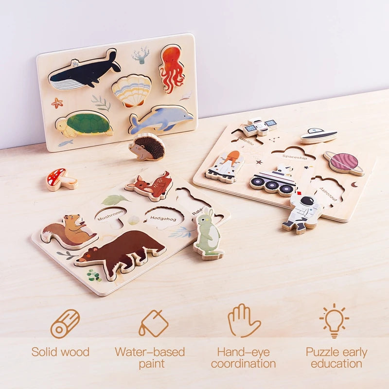 Baby Wooden Jigsaw Puzzle