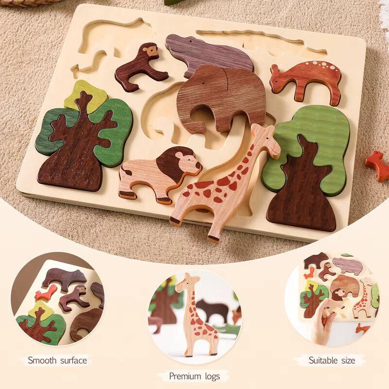 Baby Wooden Jigsaw Puzzle