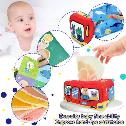 Baby's Teaching Tissue Box