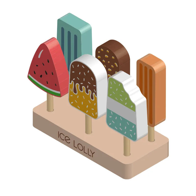 Wooden Ice Lolly Stand