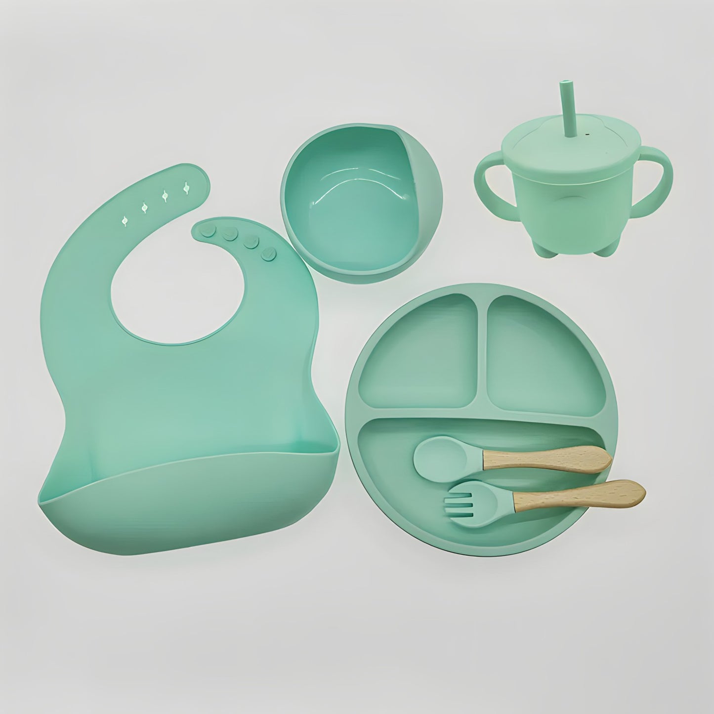 Children's Silicone Tableware Set