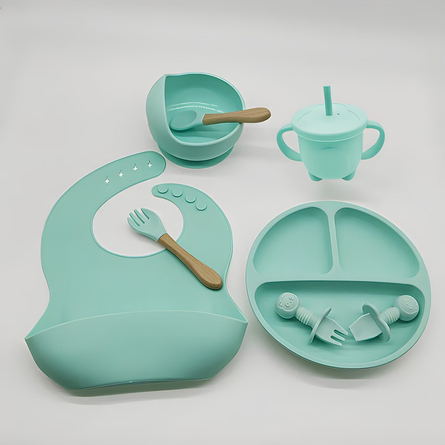 Children's Silicone Tableware Set