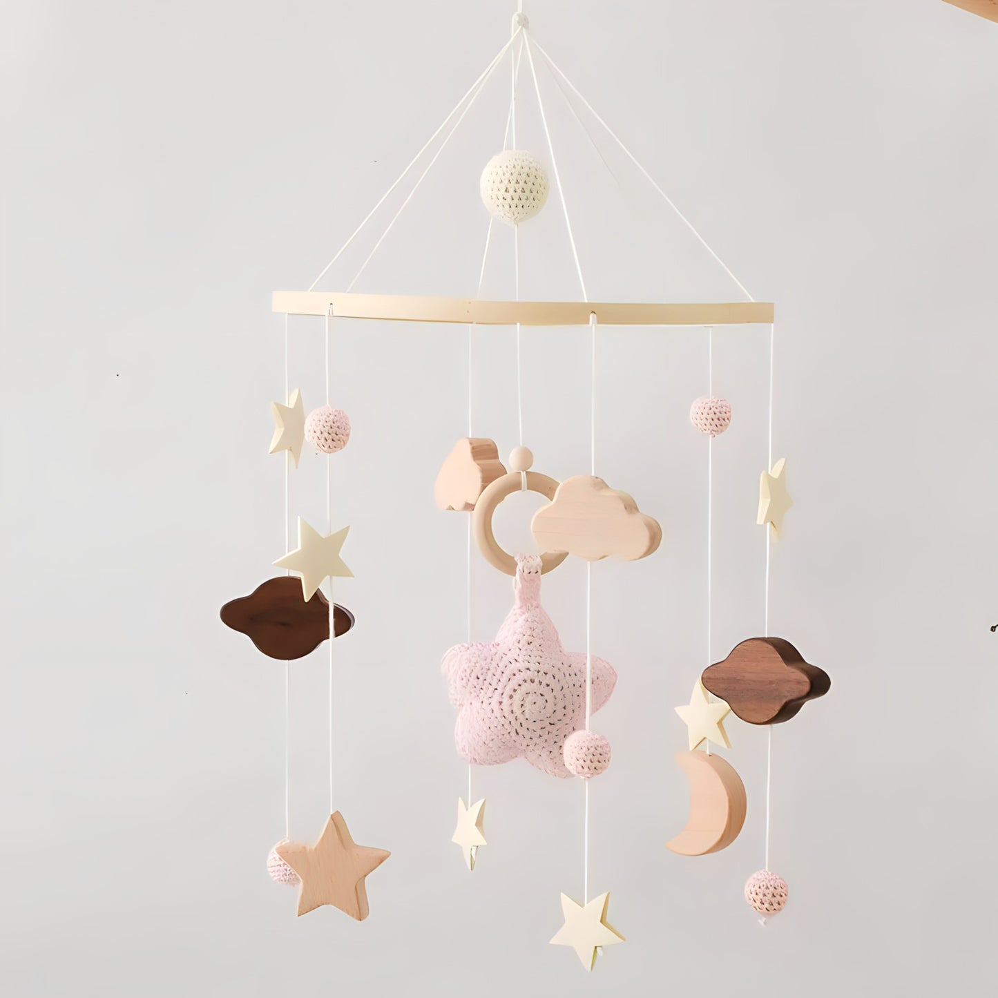 Wooden Mobile Hanging Toys