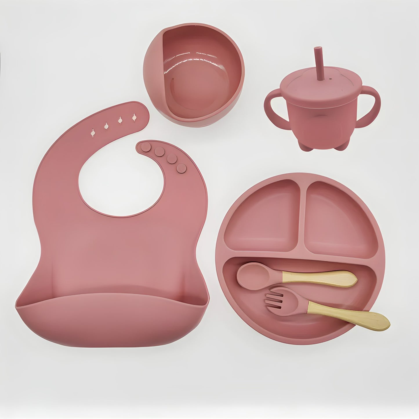 Children's Silicone Tableware Set